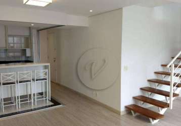 Apartamento duplex com 2 dormitórios à venda, 85 m² por r$ 1.110.000,00 - vila madalena - são paulo/sp