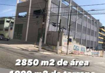 Galpão com 3 pavimentos, 2.850m² - venda por r$ 5.900.000 ou aluguel por r$ 67.500/mês - taboão - são bernardo do campo/sp