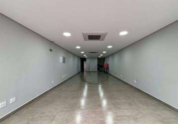 Salão para alugar, 86 m² por r$ 6.200,00/mês - casa branca - santo andré/sp