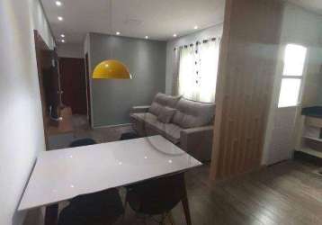 Apartamento com 2 dormitórios à venda, 50 m² por r$ 369.000 - parque novo oratório - santo andré/sp