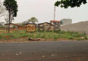 Terreno para venda em bauru, parque das nações