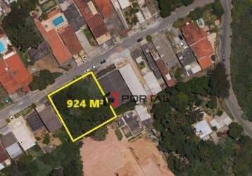 Terreno à venda, 924 m² por r$ 650.000,00 - granja viana - cotia/sp