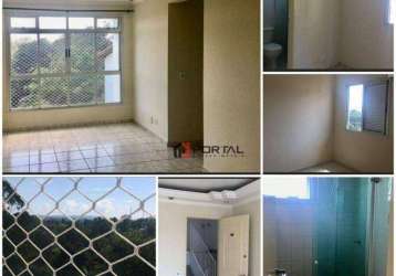 Apartamento com 3 dormitórios, 68 m² - venda por r$ 320.000,00 ou aluguel por r$ 3.115,00/mês - granja viana - cotia/sp