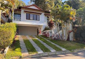 Casa com 5 dormitórios, 490 m² - venda por r$ 1.350.000,00 ou aluguel por r$ 7.900,00/mês - cotia - cotia/sp