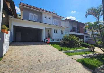 Casa com 4 dormitórios, 244 m² - venda por r$ 1.750.000,00 ou aluguel por r$ 10.550,00/mês - granja viana - cotia/sp