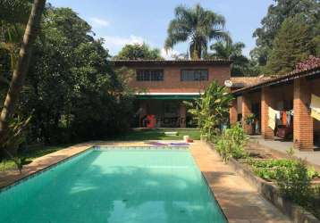 Casa com 4 dormitórios à venda, 376 m² por r$ 1.600.000,00 - granja viana - cotia/sp