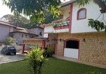 Casa com 4 dormitórios à venda, 375 m² por r$ 1.500.000,00 - granja viana - jandira/sp