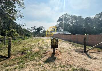 Lindo terreno cercado e pronto para construir à 850 mts do mar