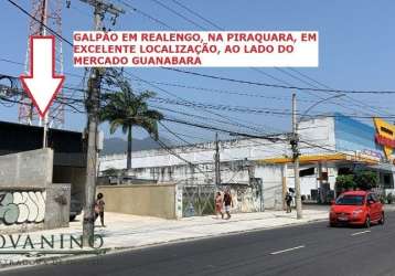 Realengo – galpão na piraquara/realengo – av. santa cruz, 353