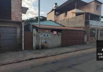 2 casas (uma faltando acabamento)  com 4 dormitórios no total + 1 loja, à venda, 150 m² por r$ 250.000 tudo - nova benfica - juiz de fora/mg