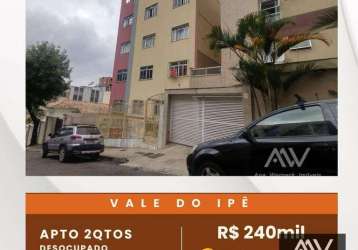 Apartamento com 2 dormitórios à venda, 60 m² por r$ 240.000,00 - vale do ipê - juiz de fora/mg