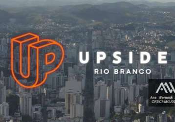 Up side rio branco - apartamento com 2 dormitórios à venda, 57 m² por r$ 350.000 - cruzeiro do sul - juiz de fora/mg