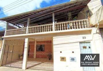 Casa com 3 dormitórios à venda, 375 m² por r$ 150.000 de entrada  - ipiranga  - juiz de fora/mg