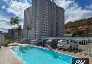 Cobertura com 2 dormitórios à venda, 124 m² por r$ 280.000,00 - são pedro - juiz de fora/mg