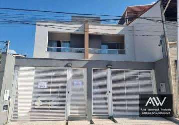 Casa com 2 dormitórios à venda, 154 m² por r$ 380.000,00 - terras altas - juiz de fora/mg