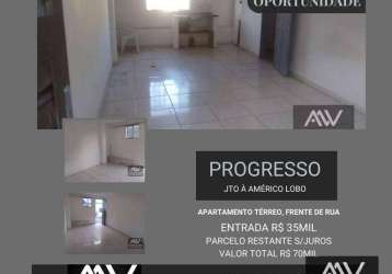 Apartamento com 1 dormitório à venda, 50 m² por r$ 35.000 de entrada - progresso - juiz de fora/mg