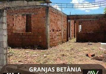 Casa com 2 dormitórios à venda por r$ 40.000 de entrada - granjas betânia - juiz de fora/mg