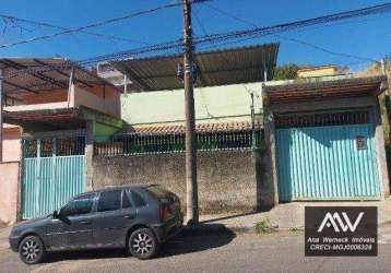 Casa com 2 dormitórios à venda, 100 m² por r$ 200.000,00 - filgueiras - juiz de fora/mg