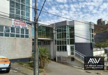 Sala para alugar, 110 m² por r$ 3.000,00/mês - vila ozanan - juiz de fora/mg