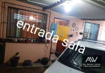 Casa com 2 dormitórios à venda, 45 m² por r$ 70.000,00 - novo triunfo - juiz de fora/mg