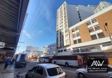 Apartamento com 1 dormitório à venda, 52 m² por r$ 179.000,00 - centro - juiz de fora/mg