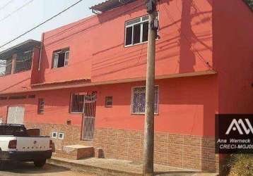 Casa com 3 dormitórios à venda, por r$ 250.000 - santa cruz - juiz de fora/mg