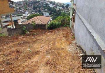 Terreno à venda, 300 m² por r$ 90.000 de entrada - nossa senhora de fátima - juiz de fora/mg