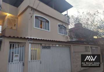 2 casas com 6 dormitórios (ao todo) à venda, 100 m² por r$ 450.000 - santa cruz - juiz de fora/mg