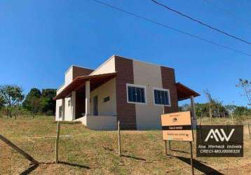 Casa com 3 dormitórios à venda, 100 m² por r$ 280.000,00 - nossa senhora de lourdes - goianá/mg