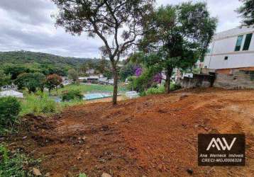 Terreno à venda, 504 m² por r$ 355.000 - aeroporto - juiz de fora/mg