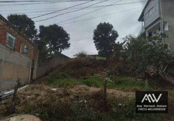 Terreno à venda, 600 m² por r$ 60.000 de entrada- jardim dos alfineiros - juiz de fora/mg