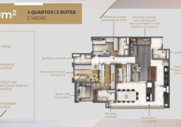 Apartamento com 4 dormitórios à venda, 119 m² por r$ 1.557.182 - ipiranga - são paulo/sp