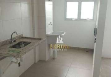 Apartamento com 2 dormitórios, 47 m² - venda por r$ 290.000 ou aluguel por r$ 2.013/mês - vila sacadura cabral - santo andré/sp