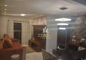 Apartamento com 3 dormitórios à venda, 86 m² por r$ 660.000,00 - nova gerty - são caetano do sul/sp