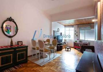 Apartamento com 2 quartos à venda na rua guimarães natal, copacabana, rio de janeiro, 72 m2 por r$ 910.000