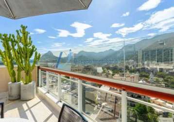 Cobertura com 3 quartos à venda na rua baronesa de poconé, lagoa, rio de janeiro, 180 m2 por r$ 3.280.000