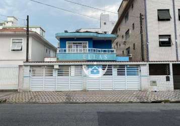 Casa sobreposta alta com 3 dormitórios à venda, 171 m² por r$ 885.000 - marapé - santos/sp