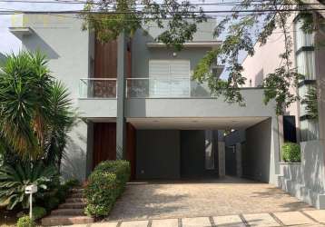 Casa de condomínio com 3 suítes, sendo 1 máster com hidromassagem   à venda, 320 m² por r$ 2.485.000 - condomínio mont blanc - sorocaba/sp