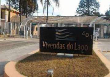 Terreno de condomínio  à venda, 1035 m² por r$ 450.000 - cond.omínio vivendas do lago - sorocaba/sp