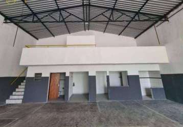 Galpão comercial , 300 m² - aluguel por r$ 5.500/mês ou venda por r$ 645.000 - jardim novo horizonte - sorocaba/sp