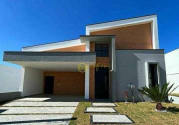 Casa de condomínio com 3 suítes, sendo 1 máster à venda, 168 m² por r$ 1.329.000 - condomínio ibiti reserva - sorocaba/sp