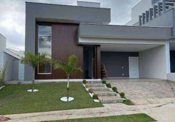 Casa térrea de condomínio com 3 suítes à venda, 180 m² por r$ 1.490.000 - condomínio chácara ondina - sorocaba/sp