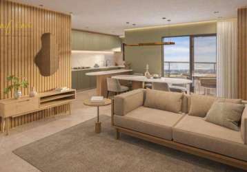 Apartamento lançamento com 3 quartos, sendo 1 suíte  à venda, 82 m² por r$ 540.931 - condomínio alpha sevilla  - vila hortência - sorocaba/sp