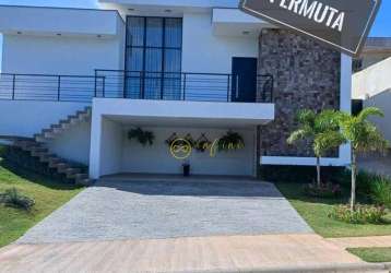 Casa de condomínio com 3 quartos, sendo todos suítes  à venda, 269 m² por r$ 2.800.000 - condomínio fazenda jequitibá - sorocaba/sp