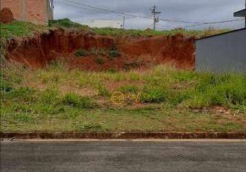 Terreno de condomínio à venda, 187 m² por r$ 115.000 - condomínio bella vitta - colina verde - tatuí/sp