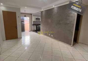 Apartamento com 2 dormitórios à venda, 88 m² por r$ 240.000 - condomínio zelinda -  vila barão - sorocaba/sp