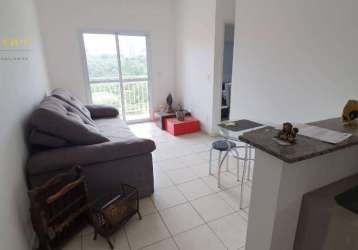 Apartamento semi - mobiliado com 2 quartos à venda, 52 m² por r$ 215.000 - residencial primavera - jardim simus, sorocaba/sp