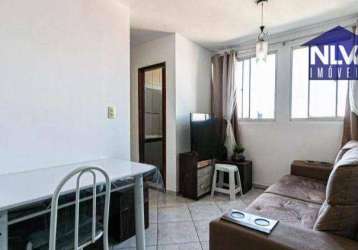 Apartamento com 2 dormitórios à venda, 50 m² por r$ 200.000,00 - cangaíba - são paulo/sp