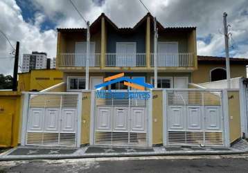 Excelente sobrado 3 dorm/1sts - churrasqueira - 4 vagas