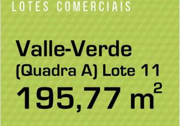 Lotes comerciais - reserva do loteador, últimas unidades - km 36 r tavares!